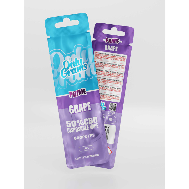 Vaper Only Grams CBD 600 Puffs