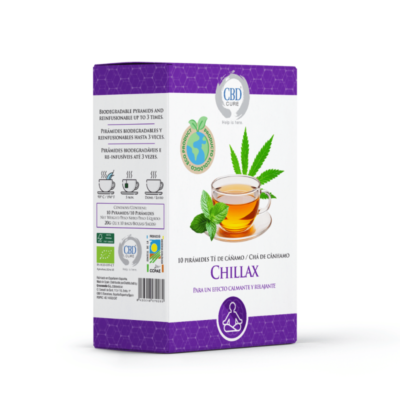 Infusión ecológica CBD - Chillax