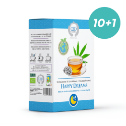 Infusión ecológica CBD - Happy Dreams 10+1