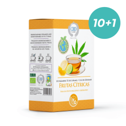 Infusión ecológica CBD - Frutas Cítricas 10+1